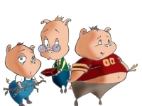 TheThreeLittlePigsshaded